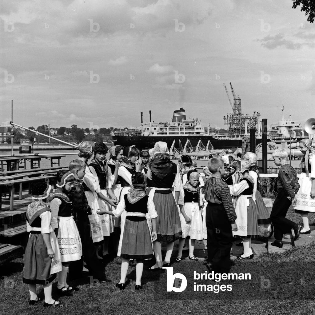 Meeting of the nations at Hamburg, Germany 1960s