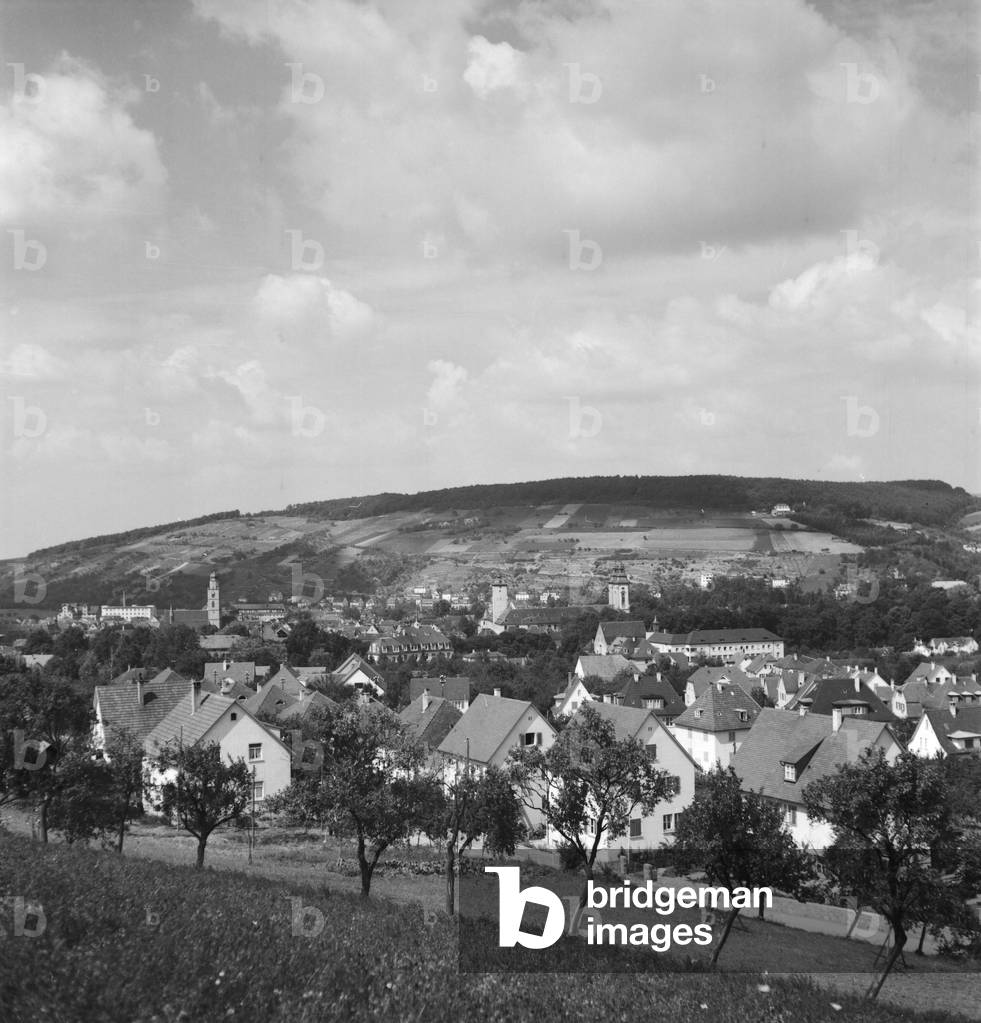 Summer in the Black Forrest, Germany 1930s (b/w photo)