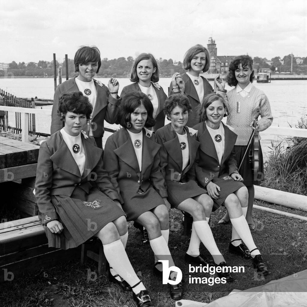 Meeting of the nations at Hamburg, Germany 1960s