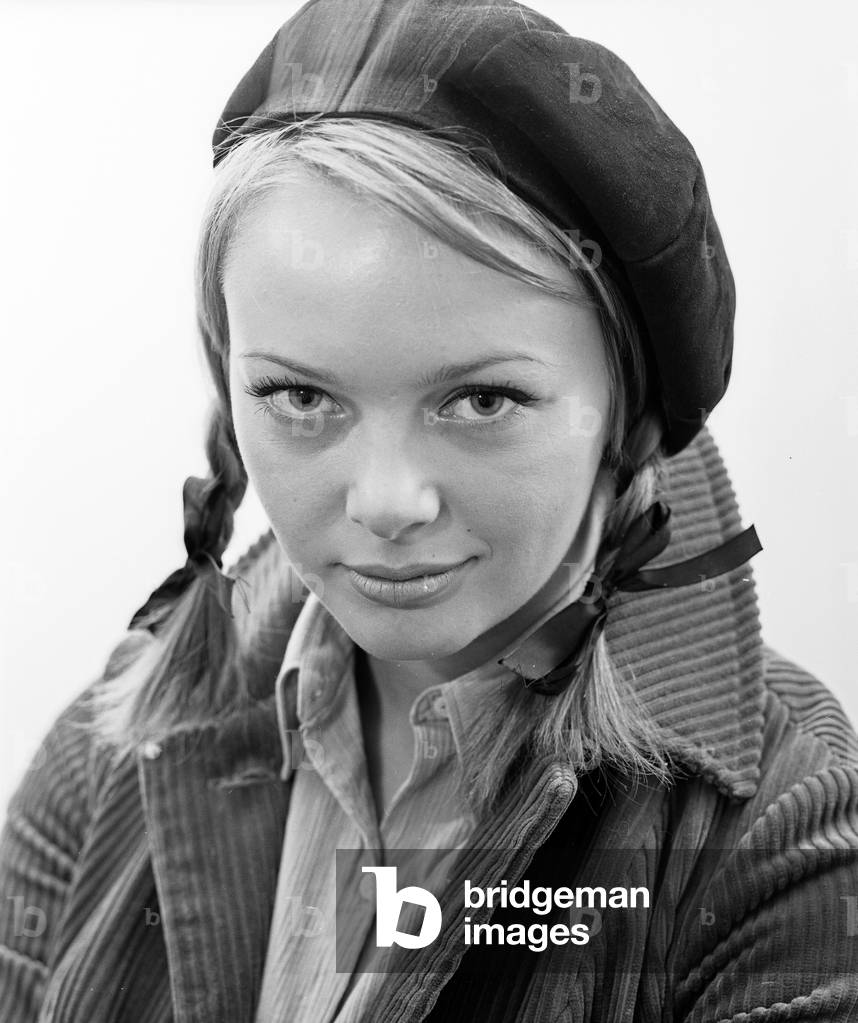 German actress Barbara Schoene, Germany 1960s