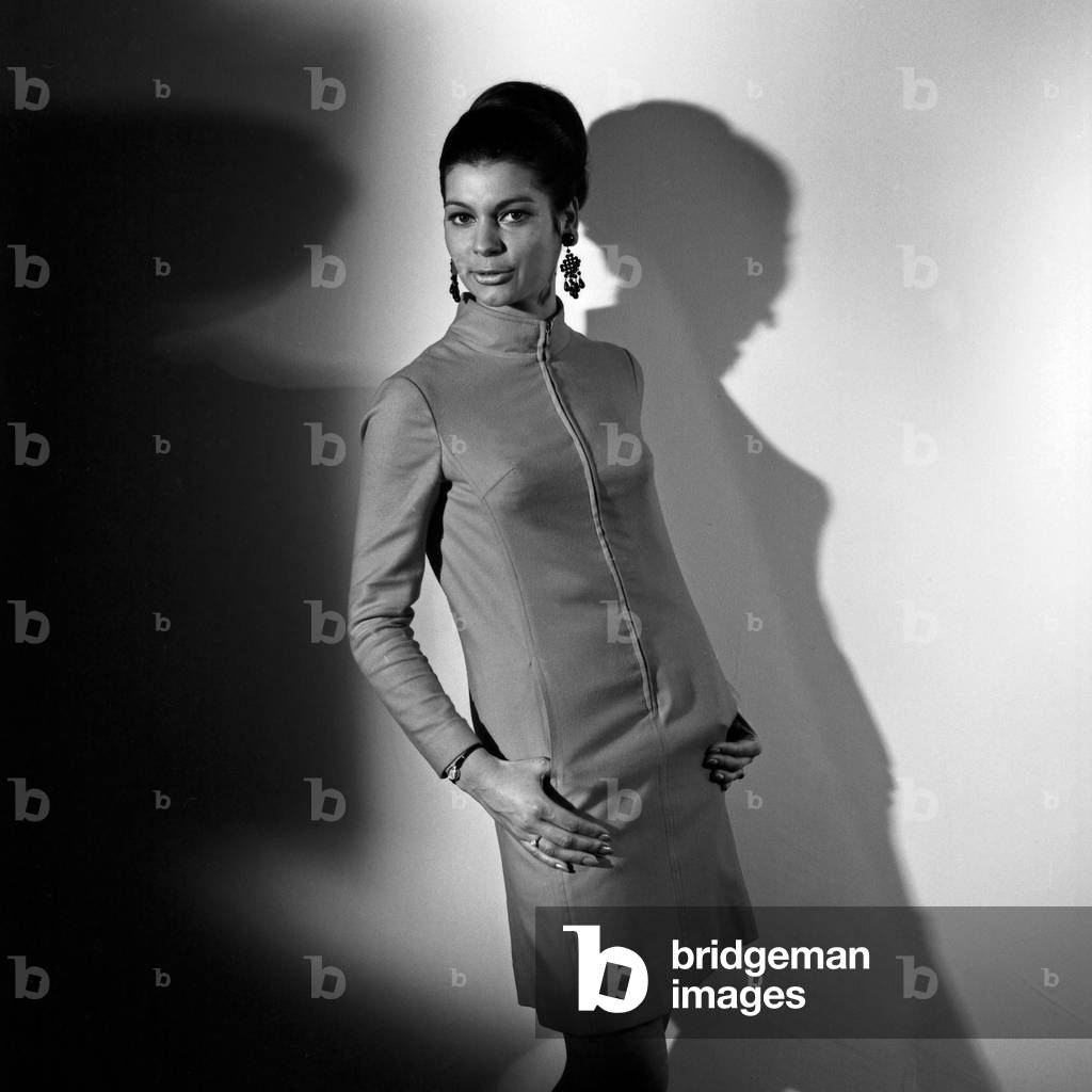 German actress and model Sylvia Traenckner, Germany 1960s