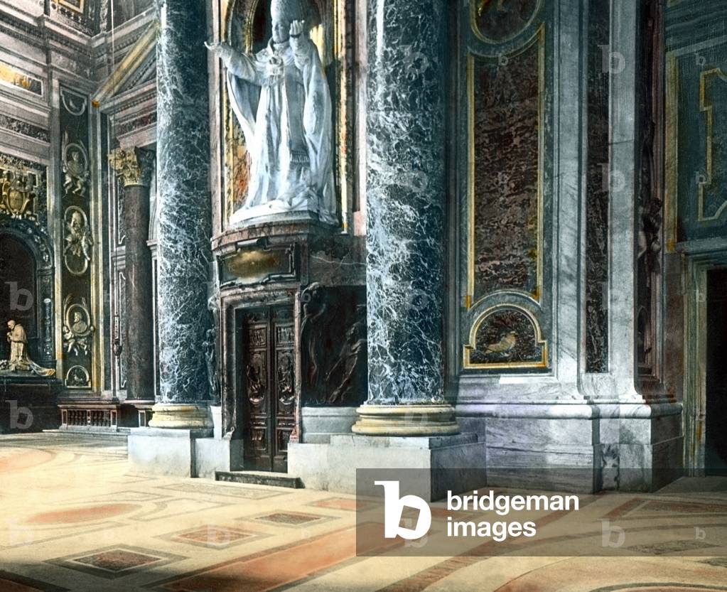 Statue of Pope Pius X at St