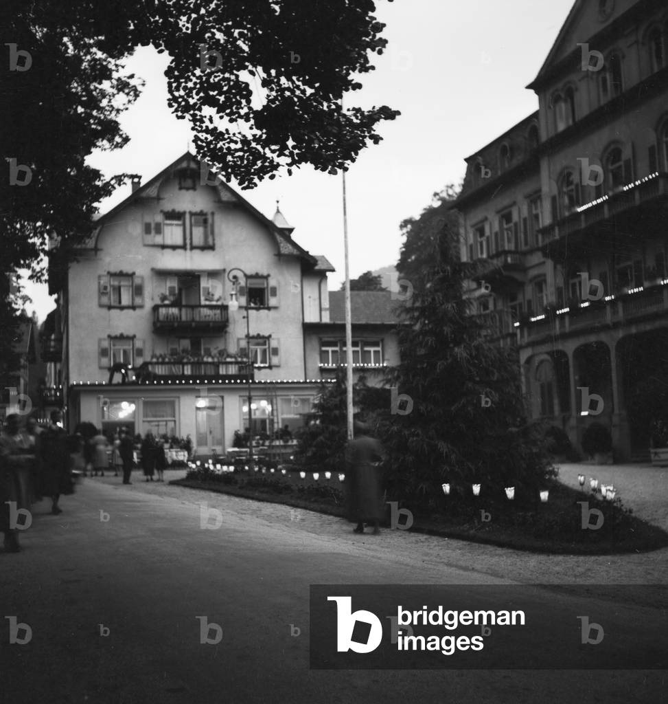 Summer in the Black Forrest, Germany 1930s (b/w photo)