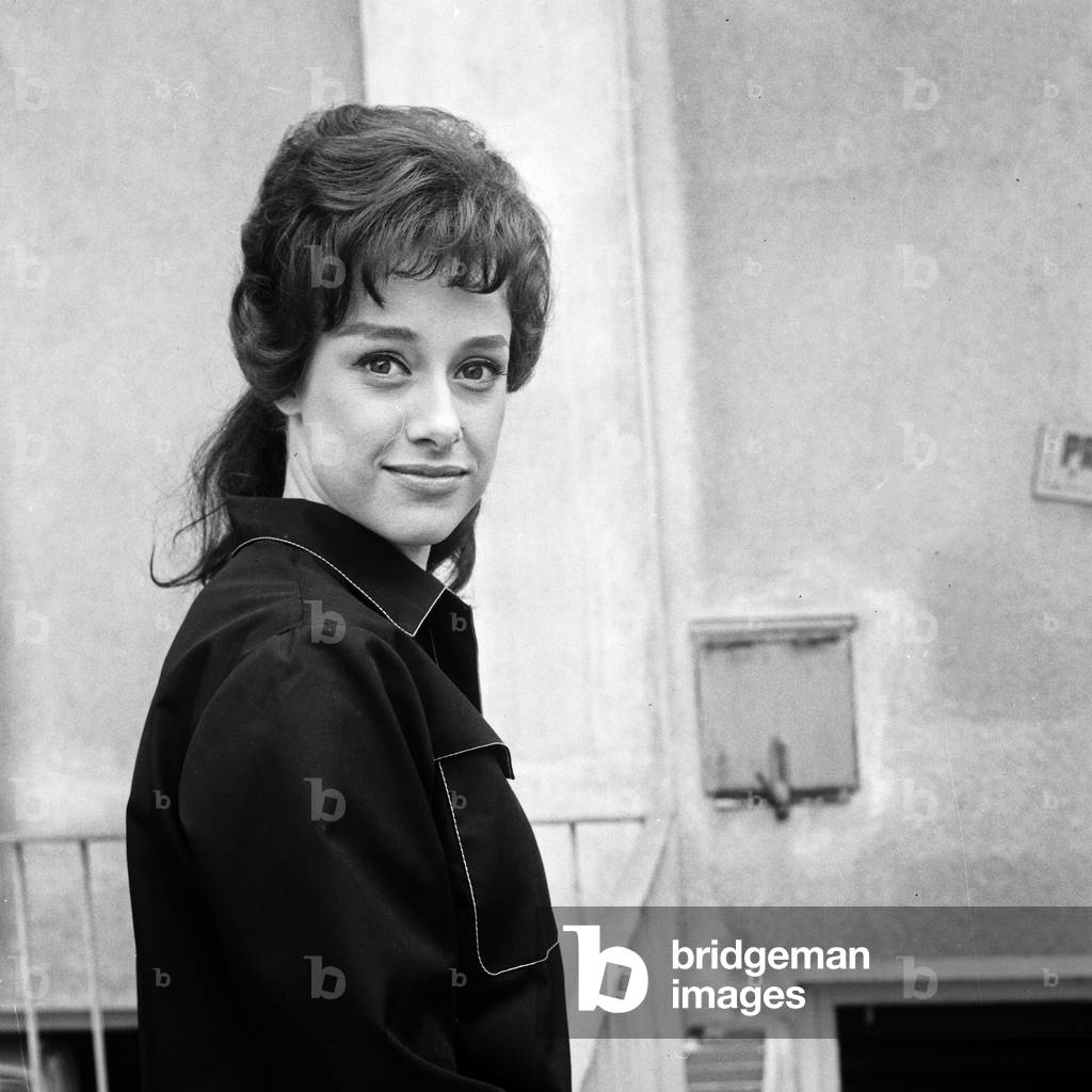 Actress Doris Herbert at Hamburg, Germany 1960s