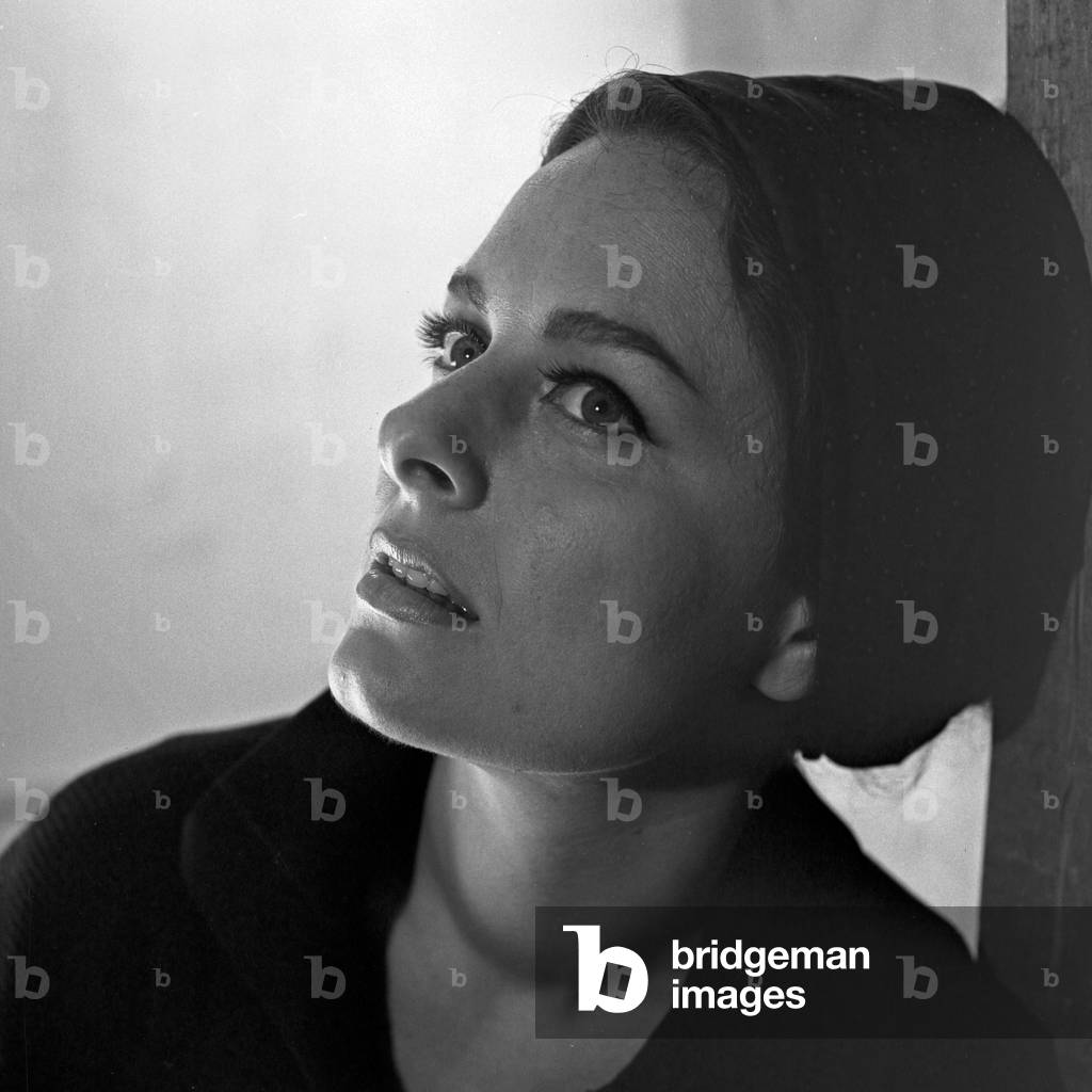 Actress Ingeborg Luescher, Germany 1960s