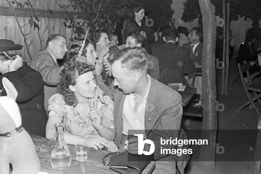 A trip to Vienna, Germany 1930s (b/w photo)