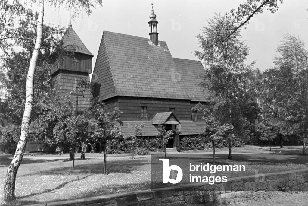 A trip to Beuthen, Germany 1930s (b/w photo)