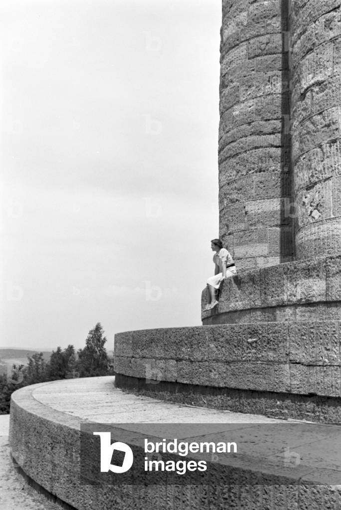 A trip to Eisenach, Germany 1930s (b/w photo)