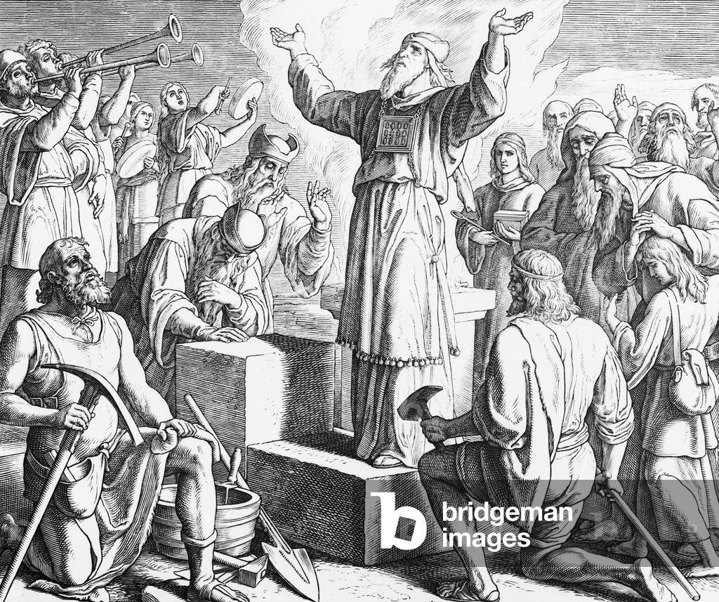 Scene from the Old Testament of the Holy Bible