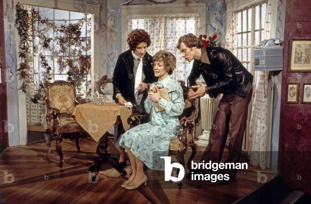 Austrian German theatrical actress, director and principal Ida Ehre, Hamburg end 1960s