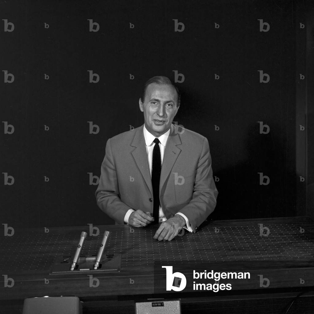 German news presenter Karl Heinz Koepcke, Germany 1960s