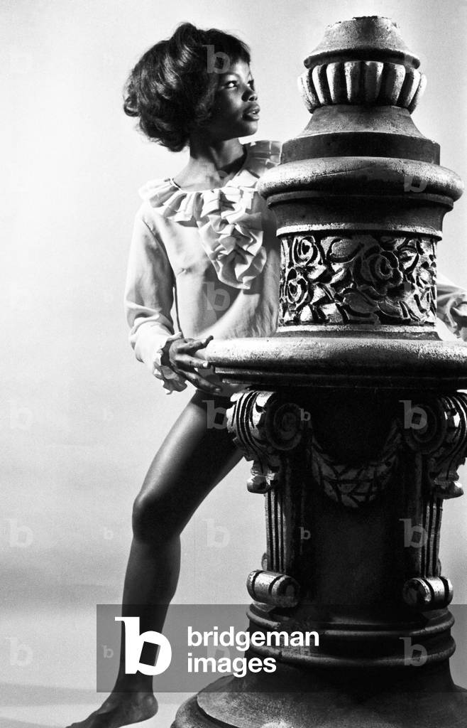 The actress Esther Daniels, Portrait, Germany 1969