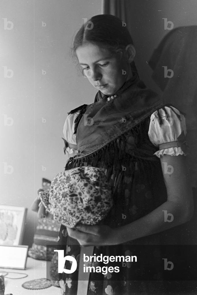 A trip to Gleiwitz in Upper Silesia, Germany 1930s (b/w photo)