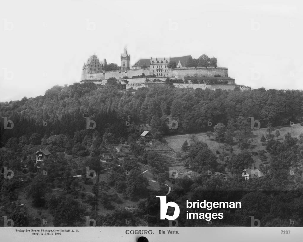 The Coburg fortress in Franconia, Bavaria