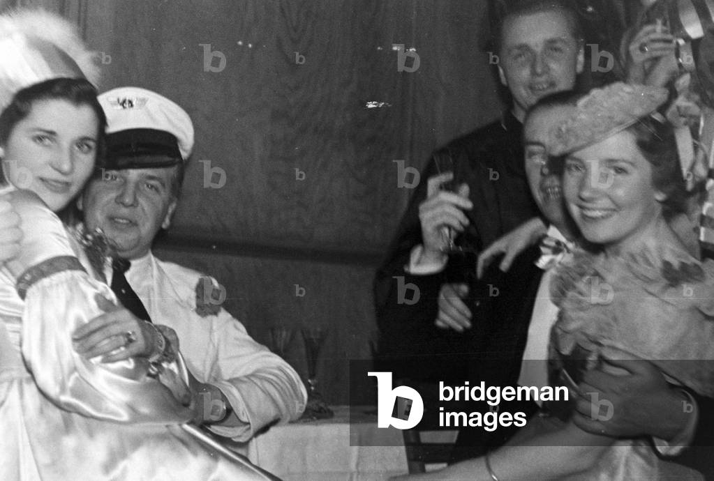 Amidst the carnival at Duesseldorf with the slogan 