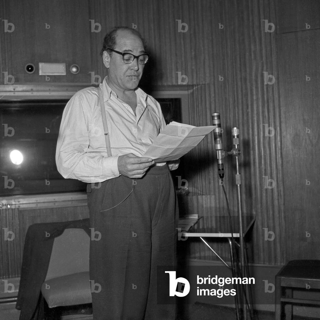 Manfred Steffen as speaker in the cast of the audio play 