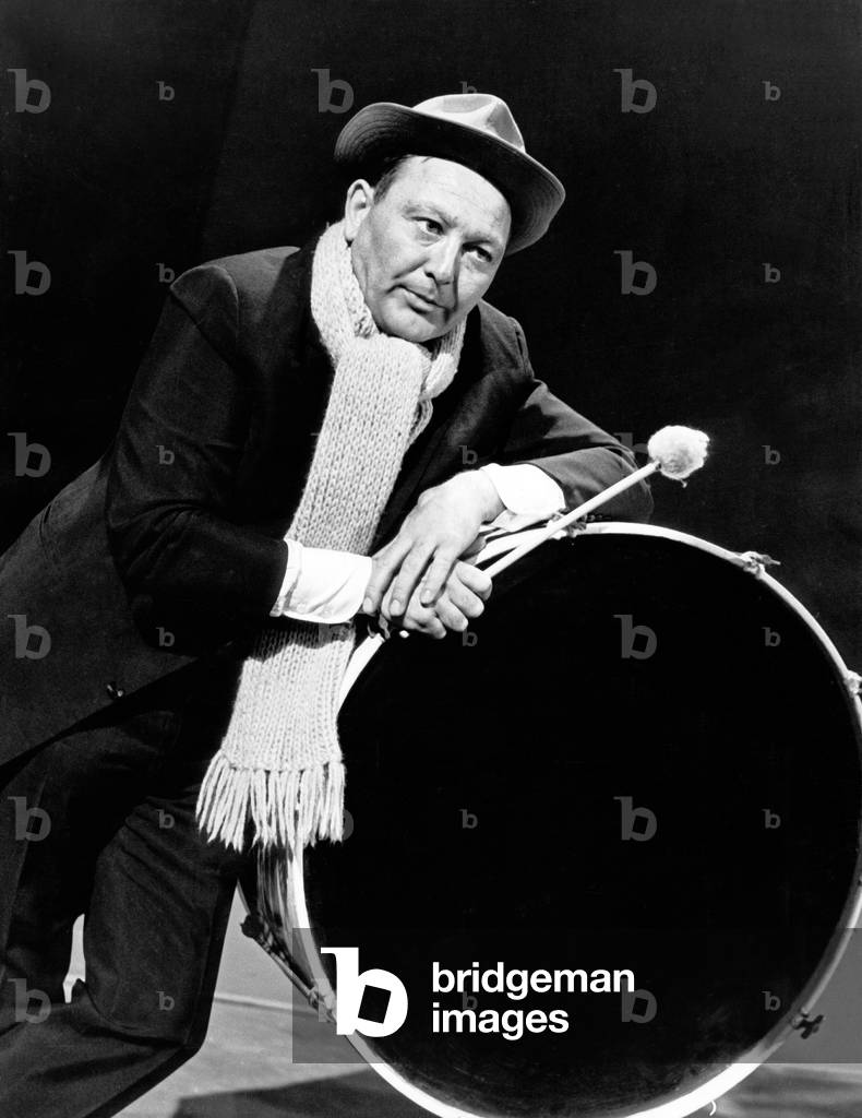 German cabaret artist Wolfgang Neuss as 