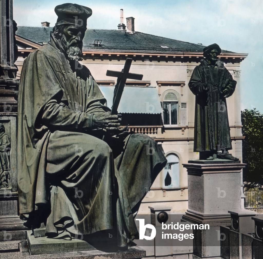 Scene from the life of Protestand reformer Martin Luther