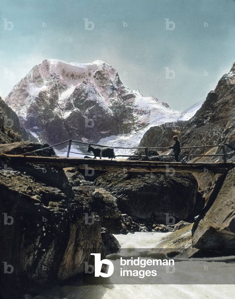 View to Mont Collon near Arolla, Switzerland 1930s