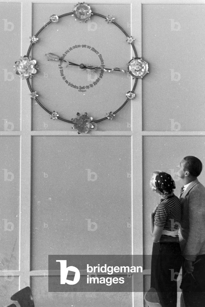 A trip to Bad Mergentheim, Germany 1930s (b/w photo)