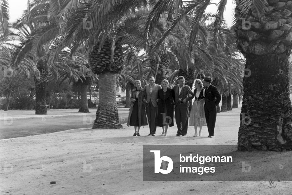 A trip to Italy, Italy 1930s (b/w photo)