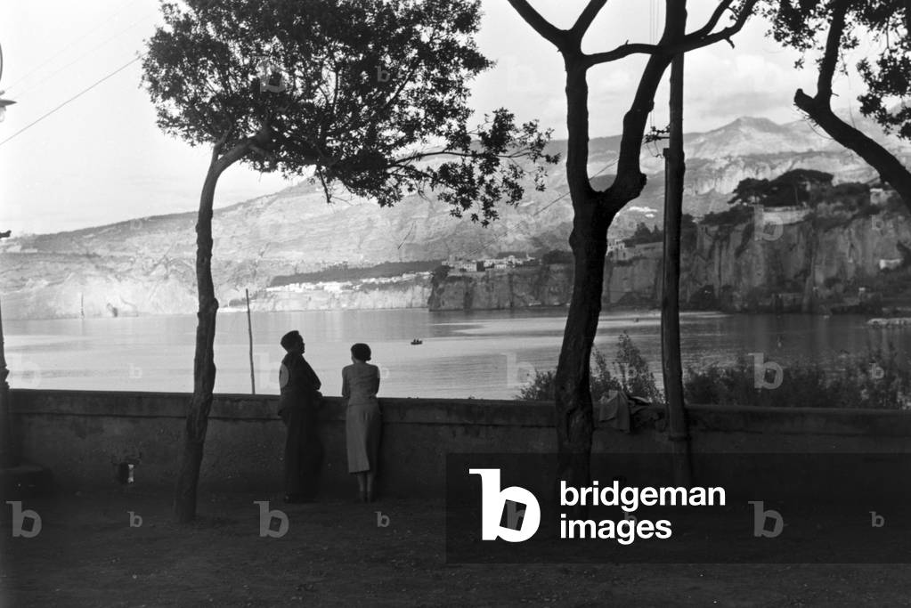 A trip to Italy, Italy 1930s (b/w photo)