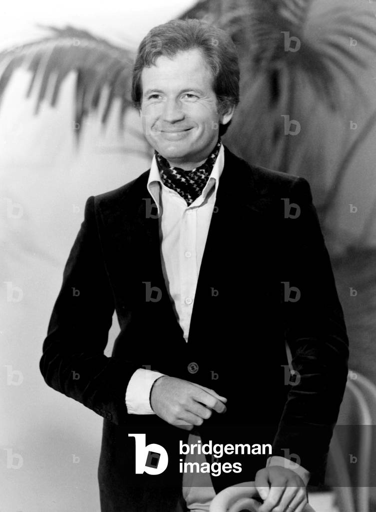 Austrian presenter Max Schautzer, end 1970s