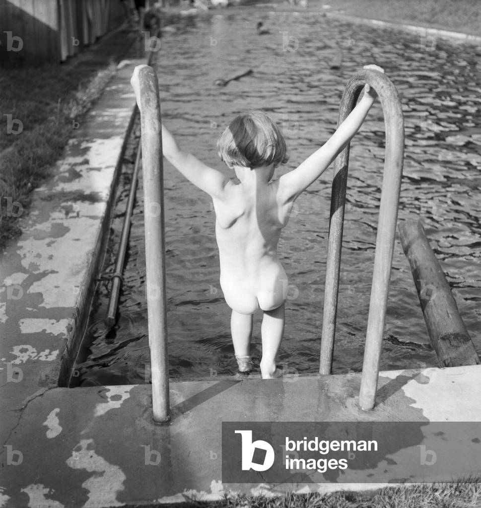 A trip to Bad Rippoldsau Schapbach, Germany 1930s (b/w photo)