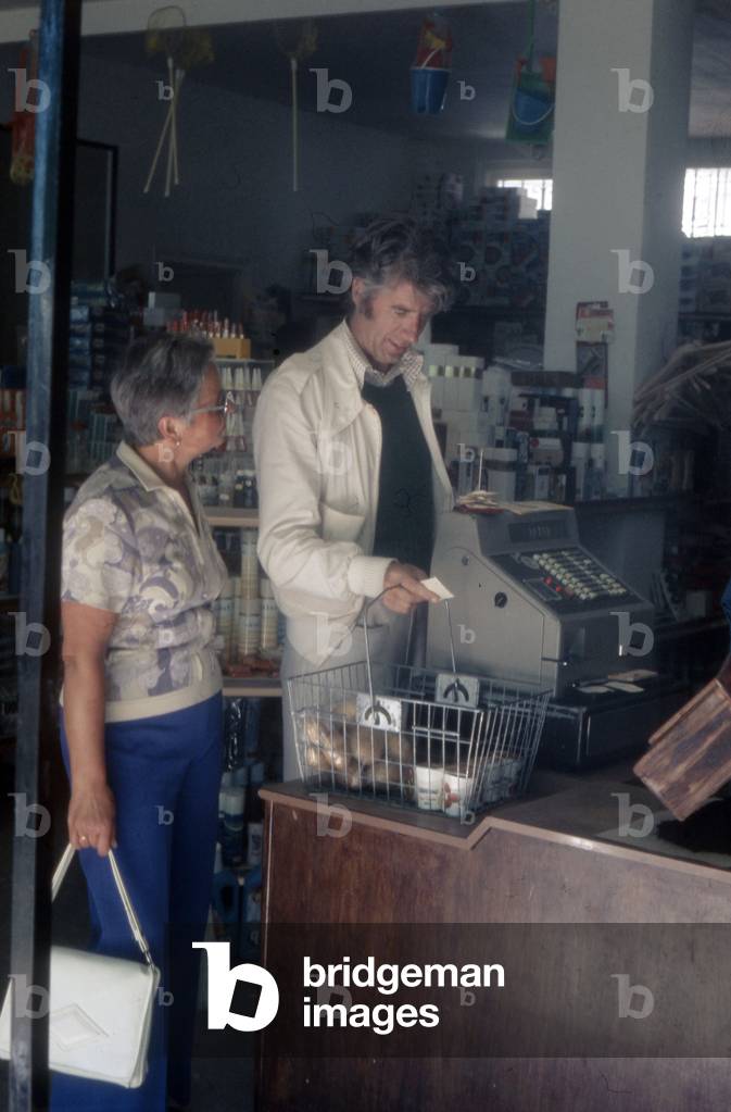 Dutch entertainer Rudi Carrell on vacation, Germany 1970s