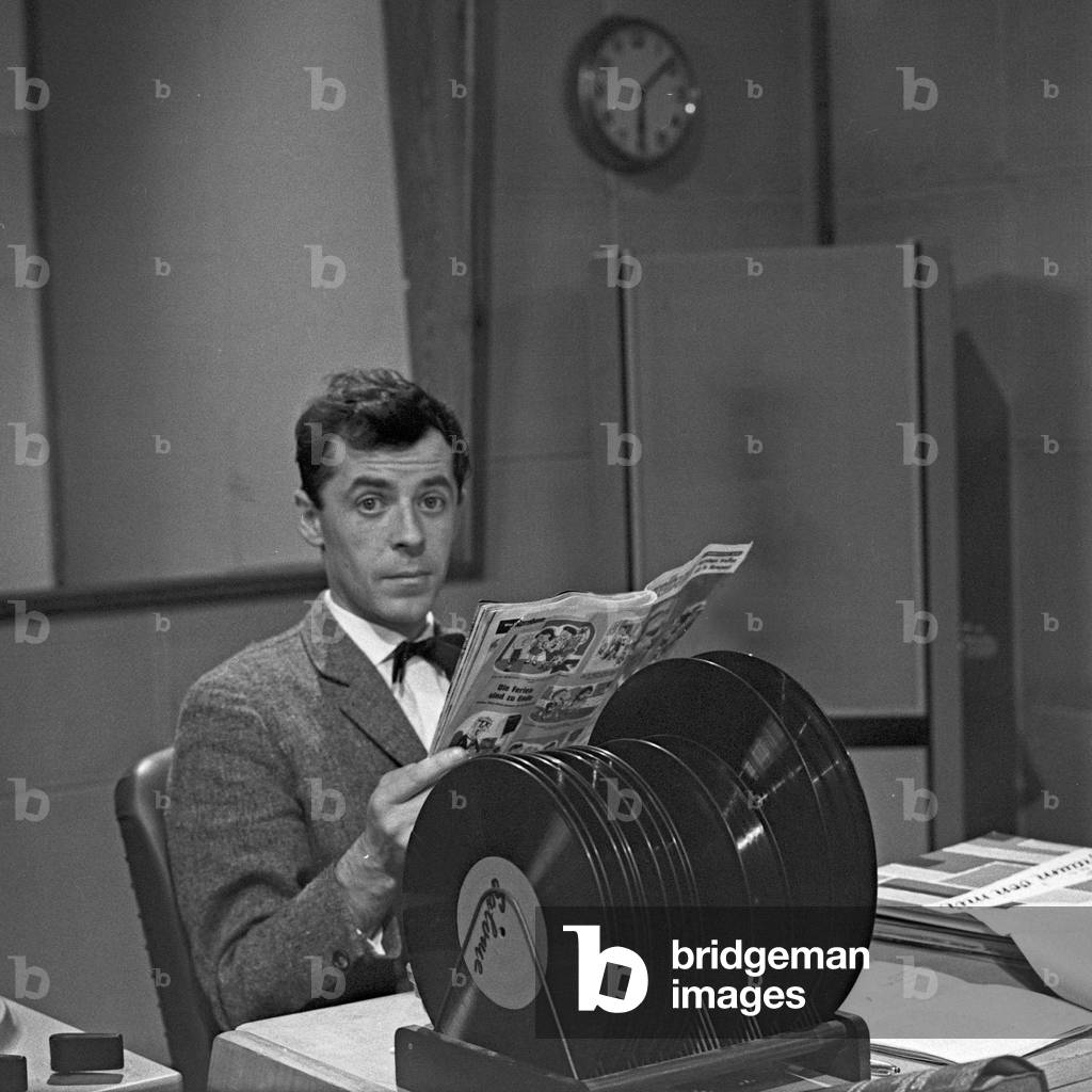 British Schlager singer, actor, radio and TV presenter Chris Howland, Germany 1960s