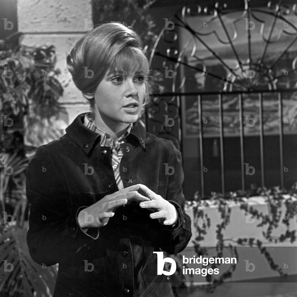 Danish singer and actress Gitte Haenning, Germany 1960s
