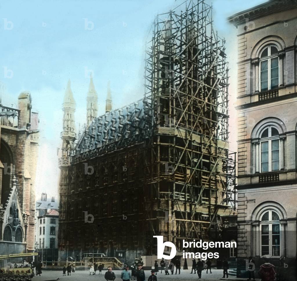 The city hall of the city of Leuven in Belgium