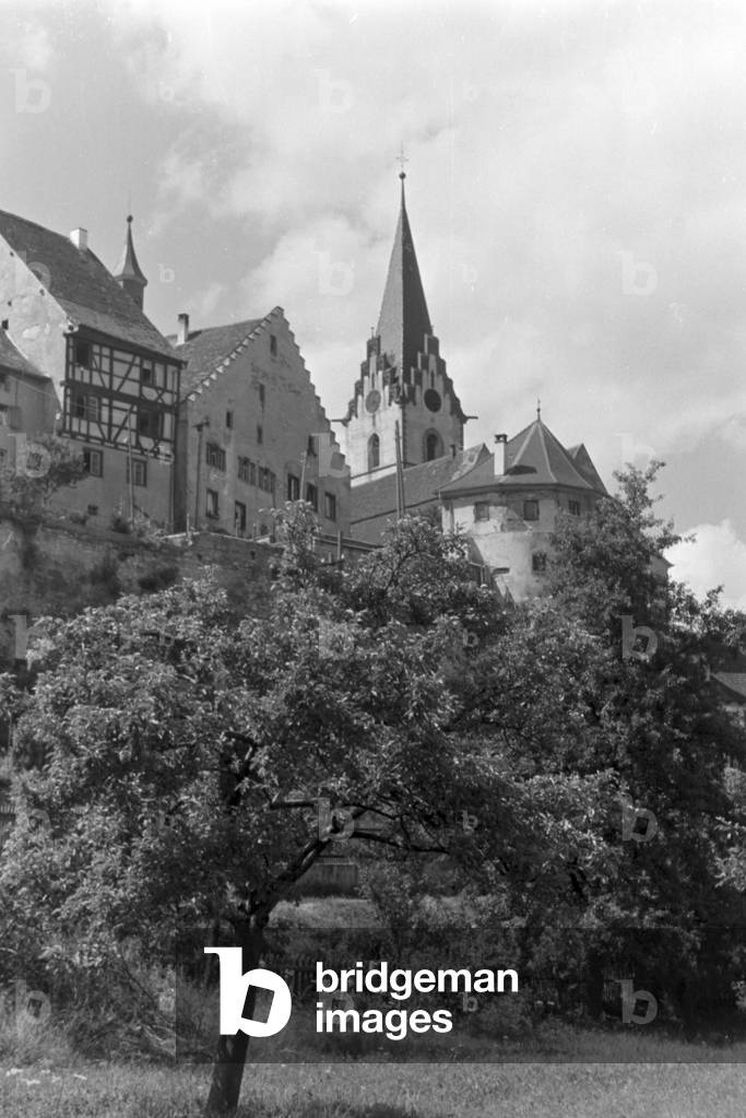 A round trip trough Baden-Württemberg, Germany 1930s (b/w photo)