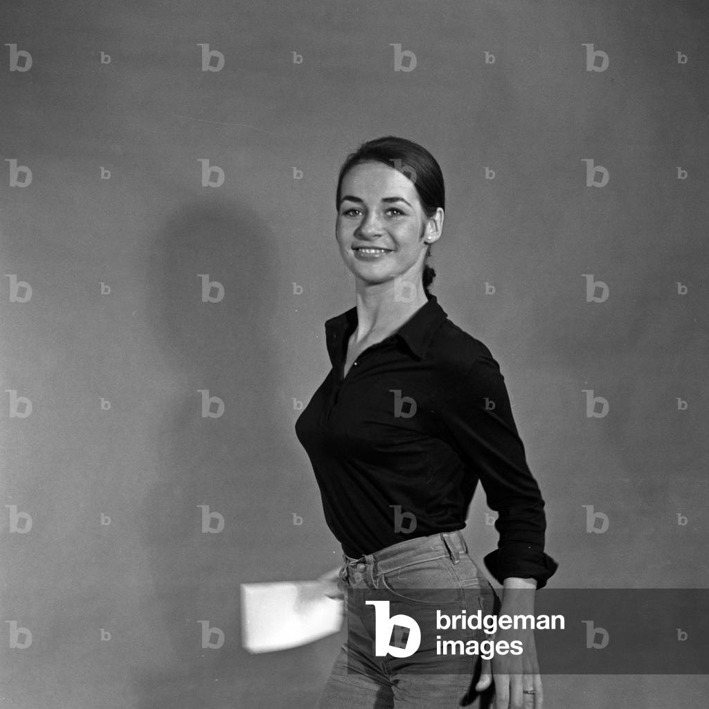 German actress Eva Luettke, Germany 1960s