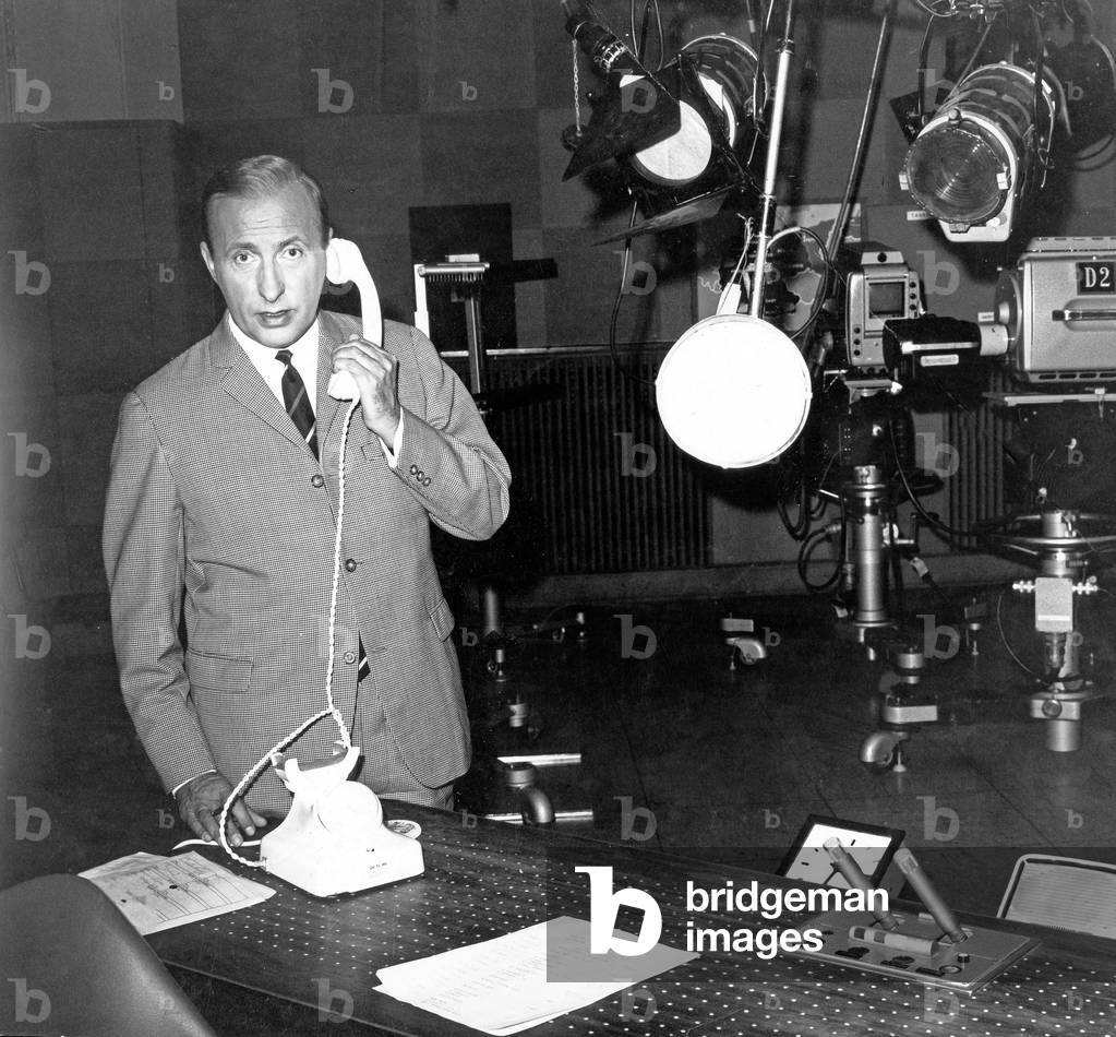 German news presenter Karl Heinz Koepcke, Germany 1960s