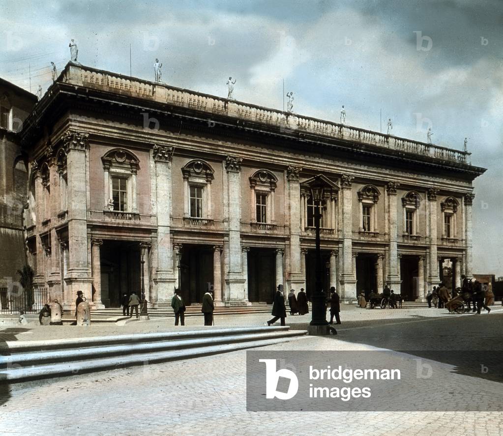 Conservator's palace hosts the Capitoline collections of fine arts