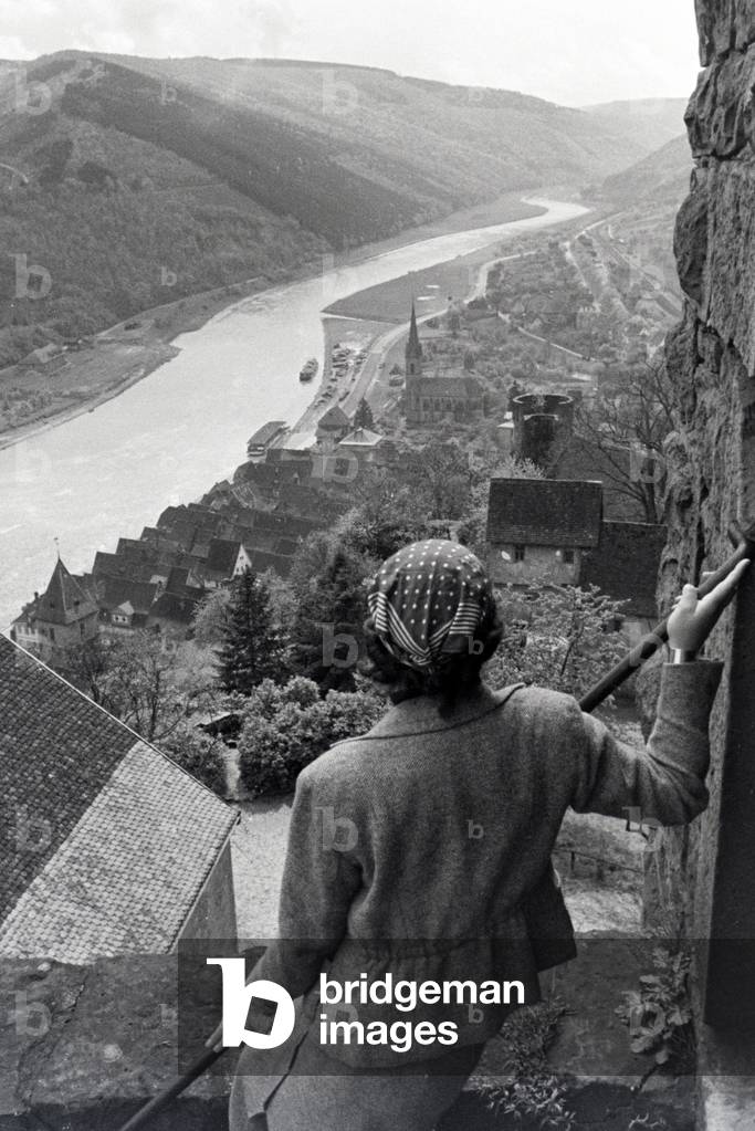 A trip to Alpirsbach, Germany 1930s (b/w photo)