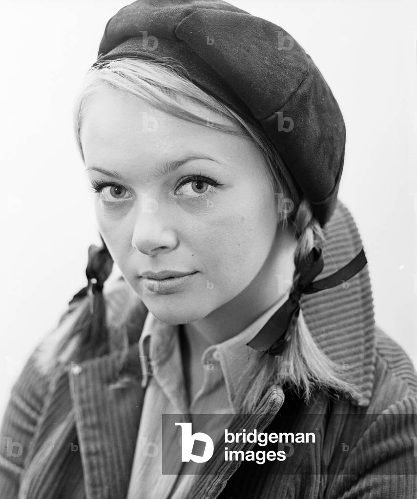 German actress Barbara Schoene, Germany 1960s