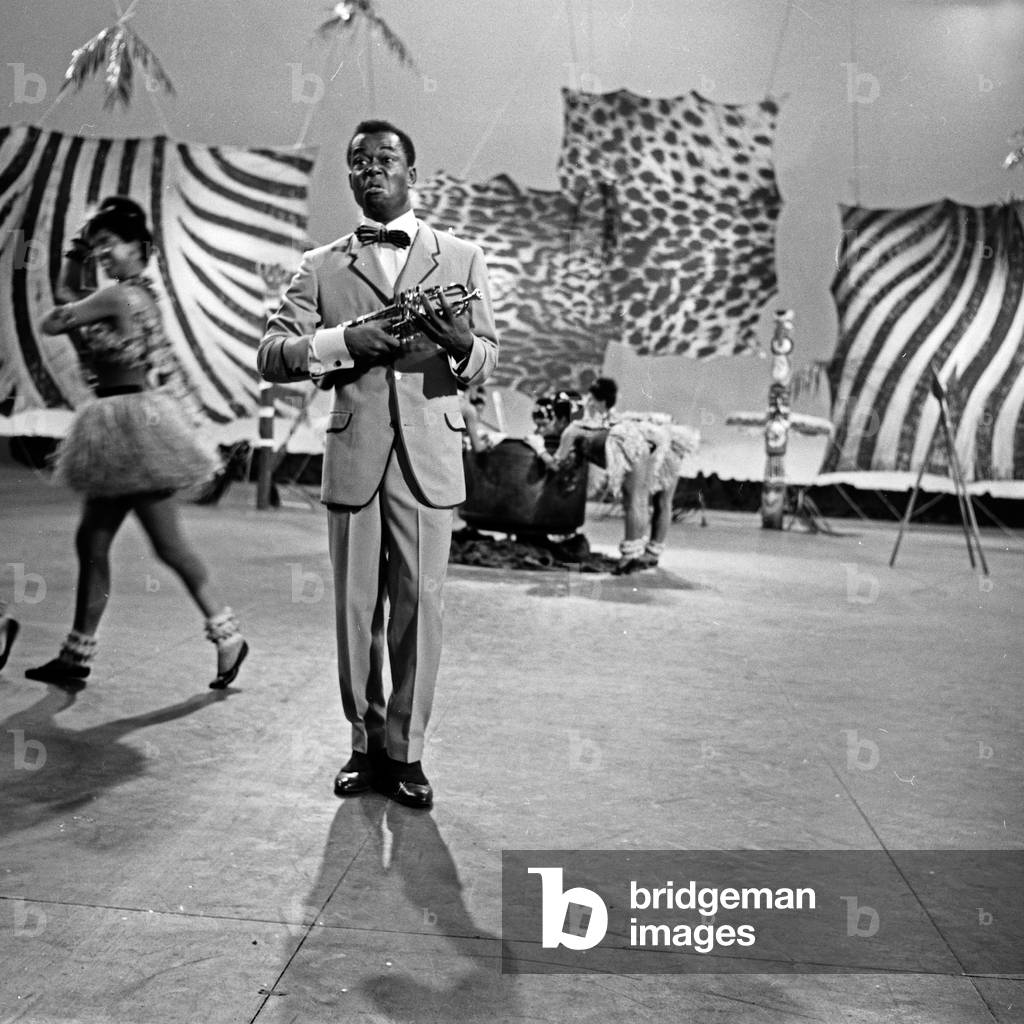 The great entertainment show on New Year's Eve 1961/62 of Norddeutscher Rundfunk TV and radio station, Germany 1960s