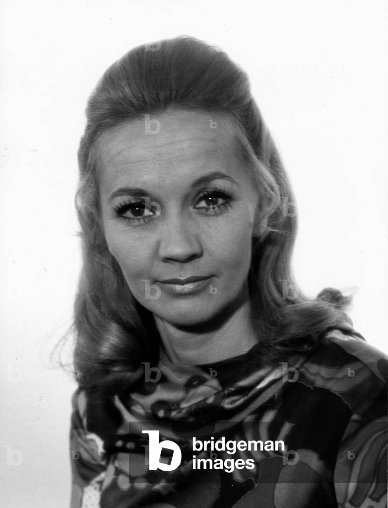 Swiss actress Liselotte Pulver, Germany 1970s