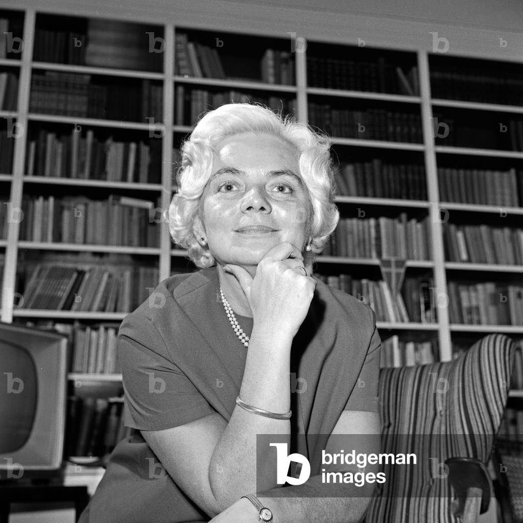 Hamburg actress Heidi Kabel, Germany 1960s