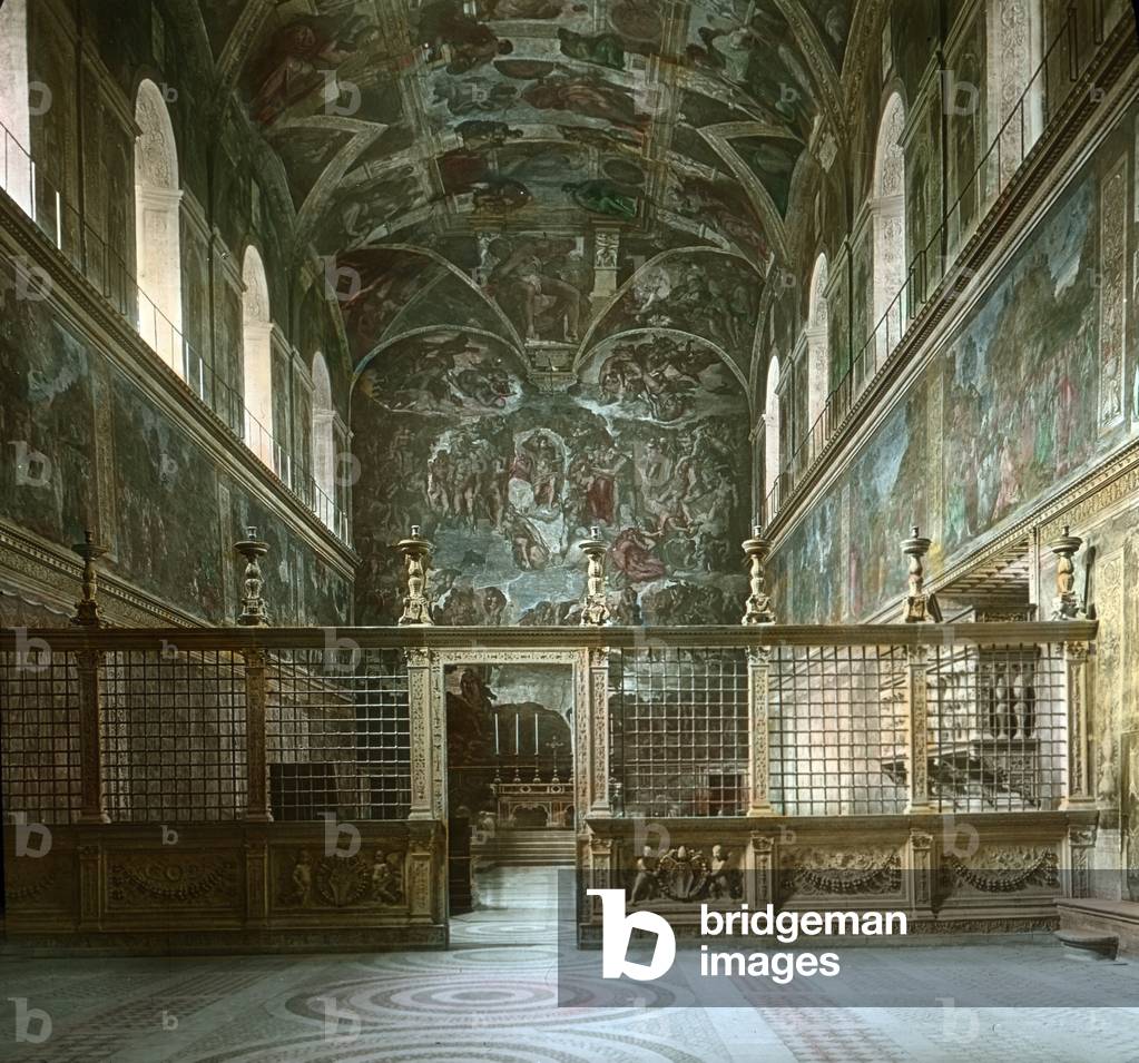 Sistine Chapel in the city of Rome