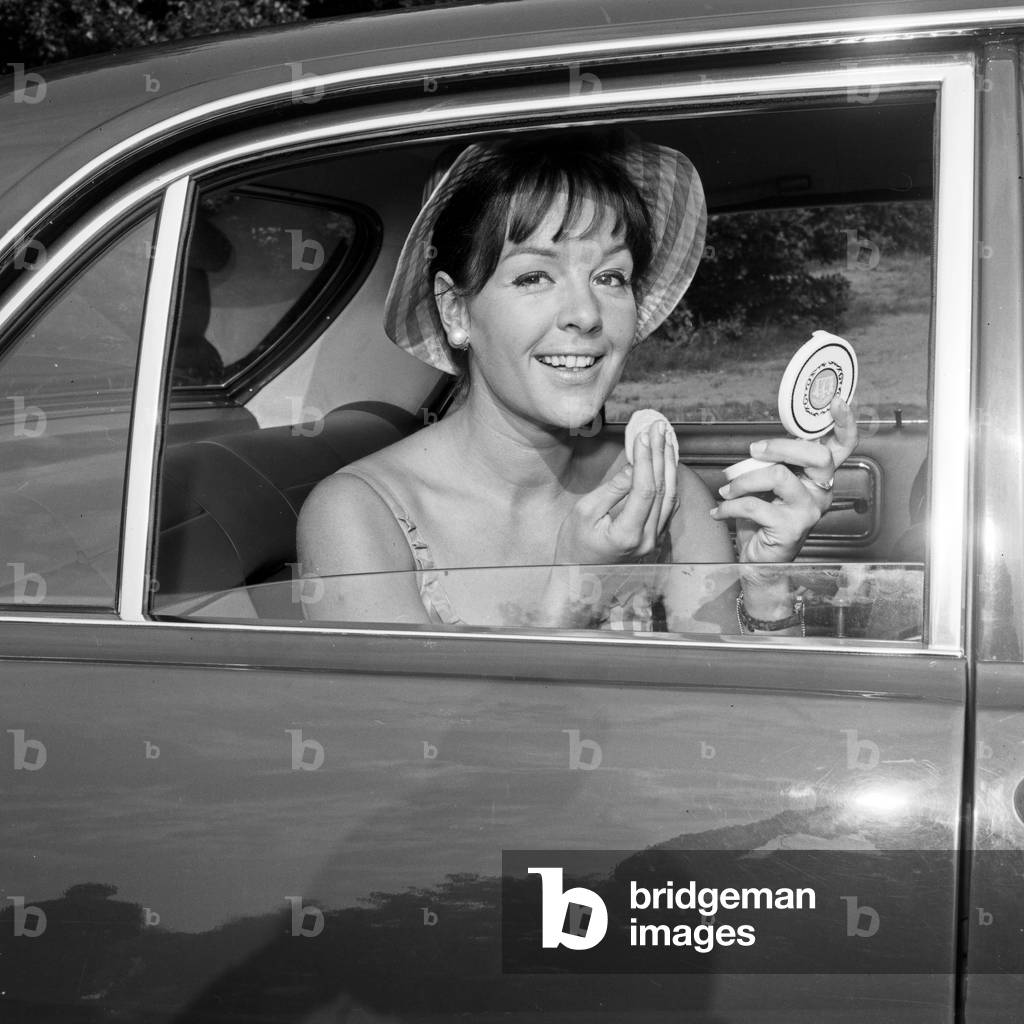 German actress Dorothee Hopp, Germany 1960s