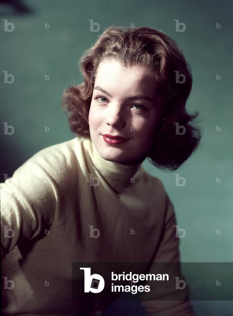 La comedienne Romy Schneider (1938-1982), annees 1960.