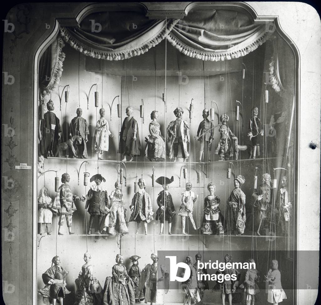 Puppet theatre from the 17th century in the museum