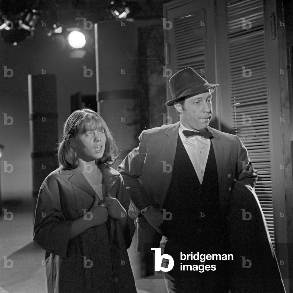 Scene of a TV movie, Germany 1964