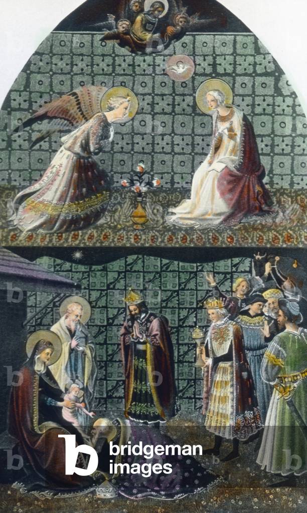 Adoration of the three wise men