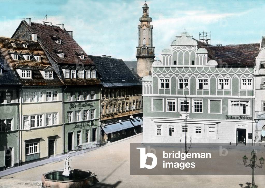 The Weimar market square