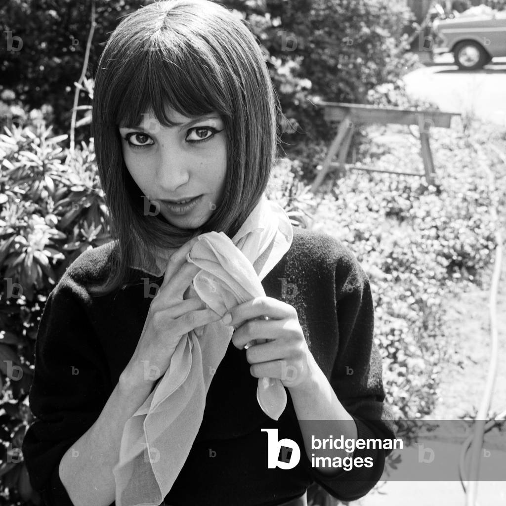 Israeli singer and actress Esther Ofarim, Germany 1960s