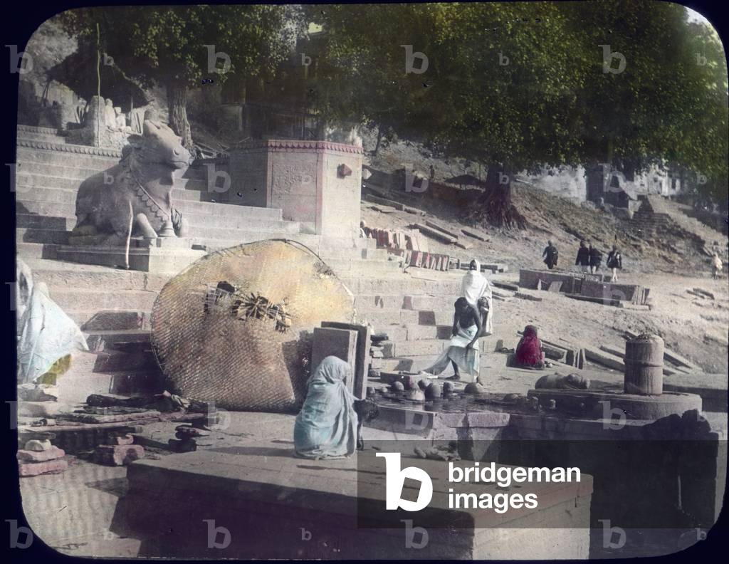 Benares, Staircase of Wishnu
